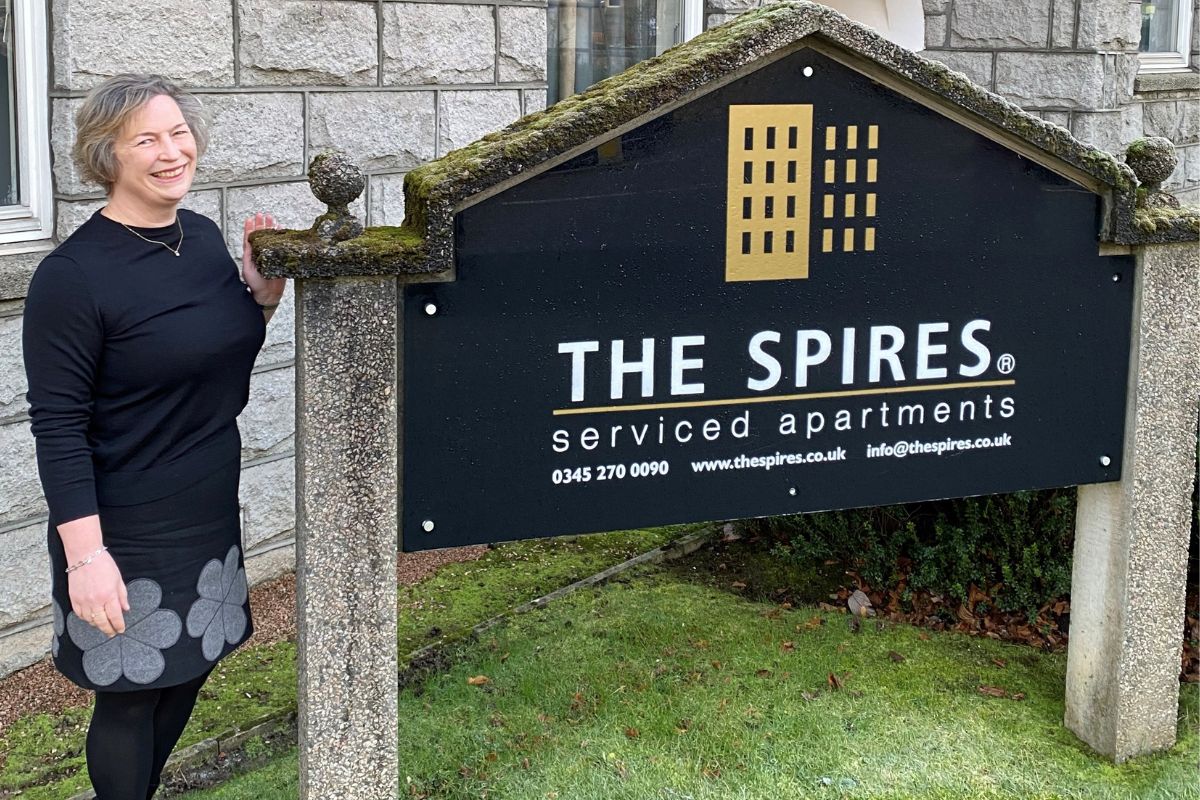 Margaret Beattie, owner of The Spires