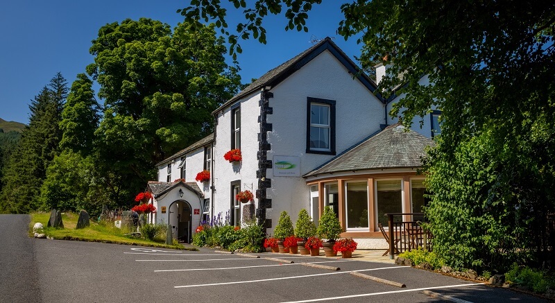 The Cottage in the Wood is perched 1,000ft up in Whinlatter Forest