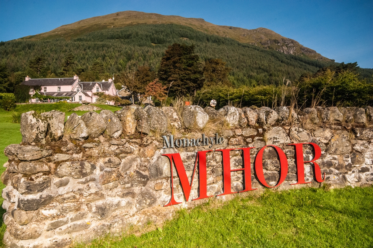 Monachyle Mhor is nestled in the heart of the Scottish countryside, in Lochearnhead