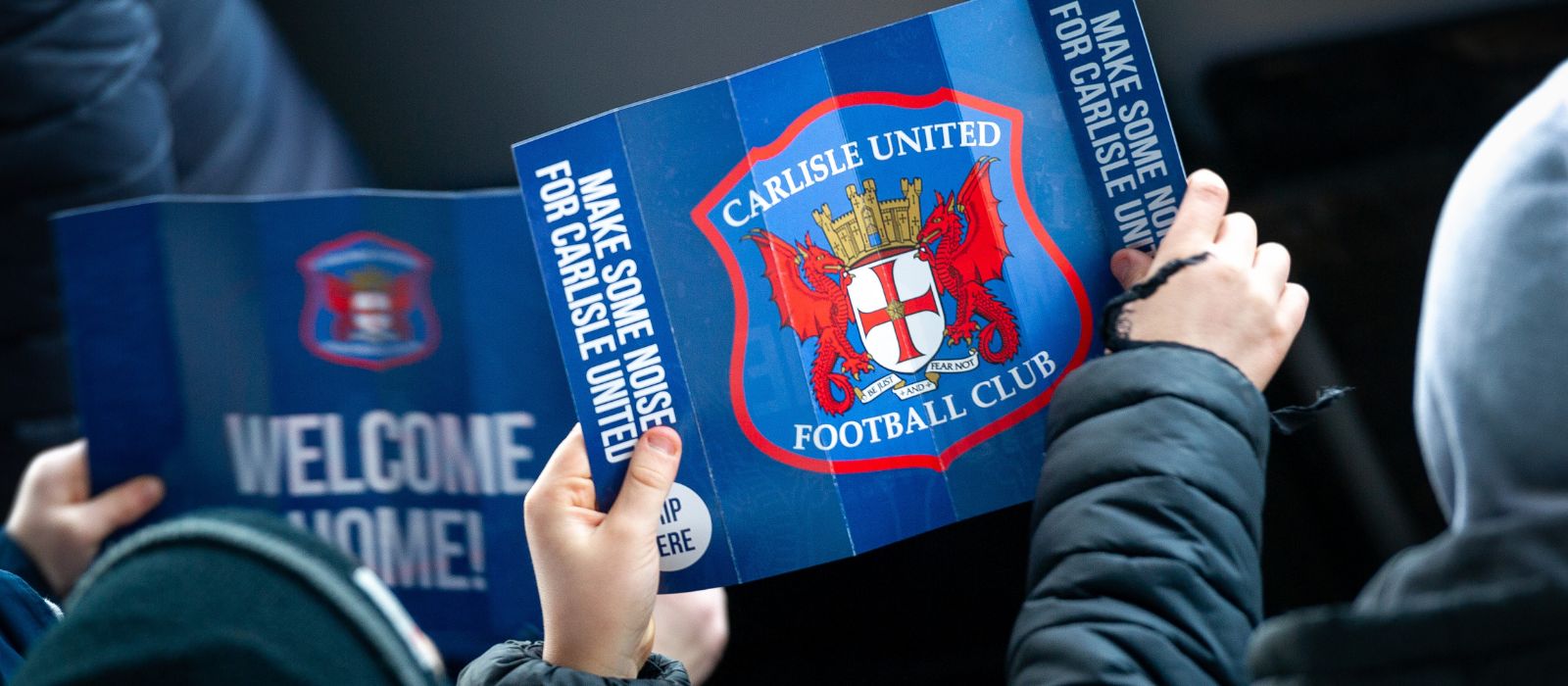 The Cumberland sponsors Carlisle United for two more years