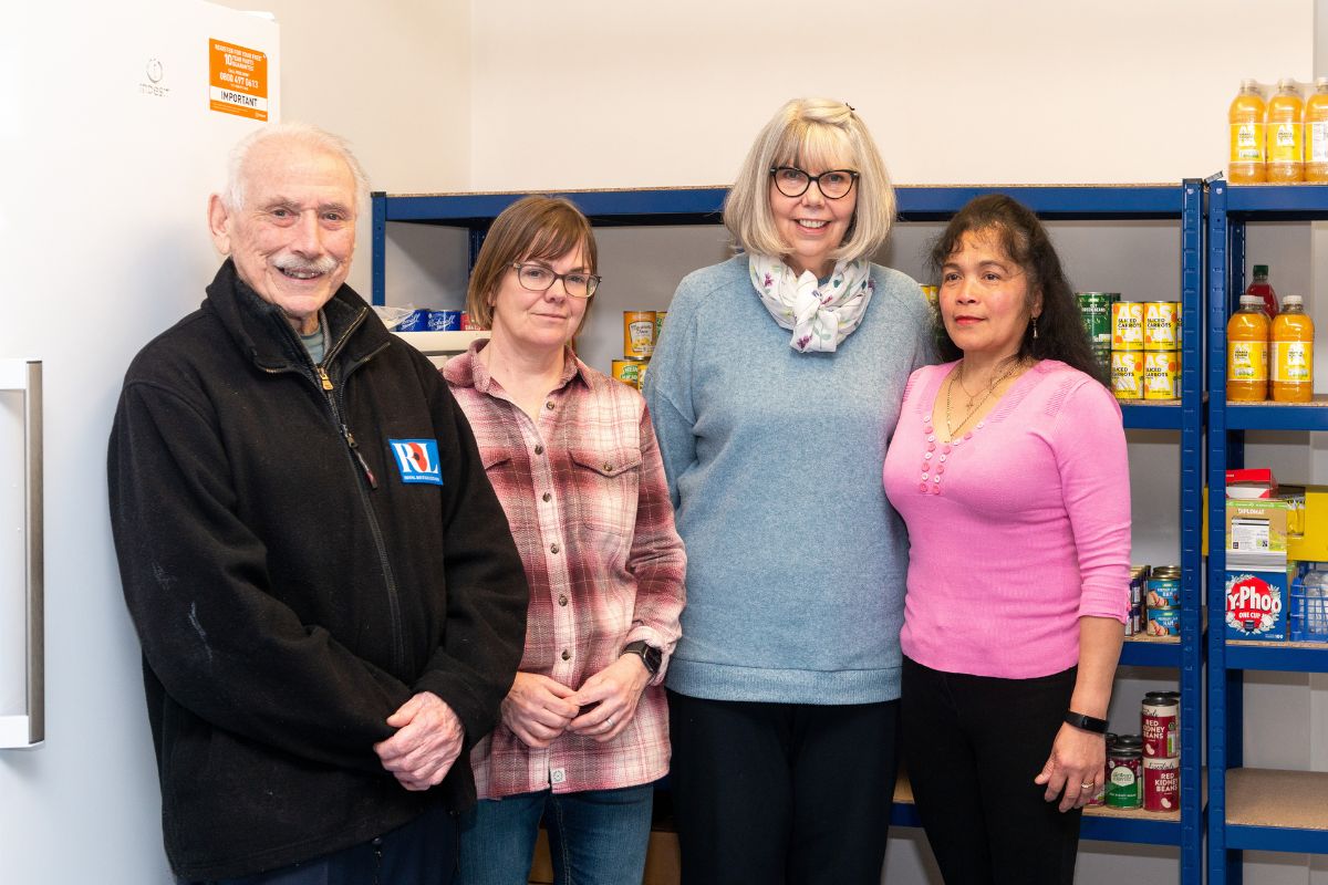 Brampton Food Bank volunteers