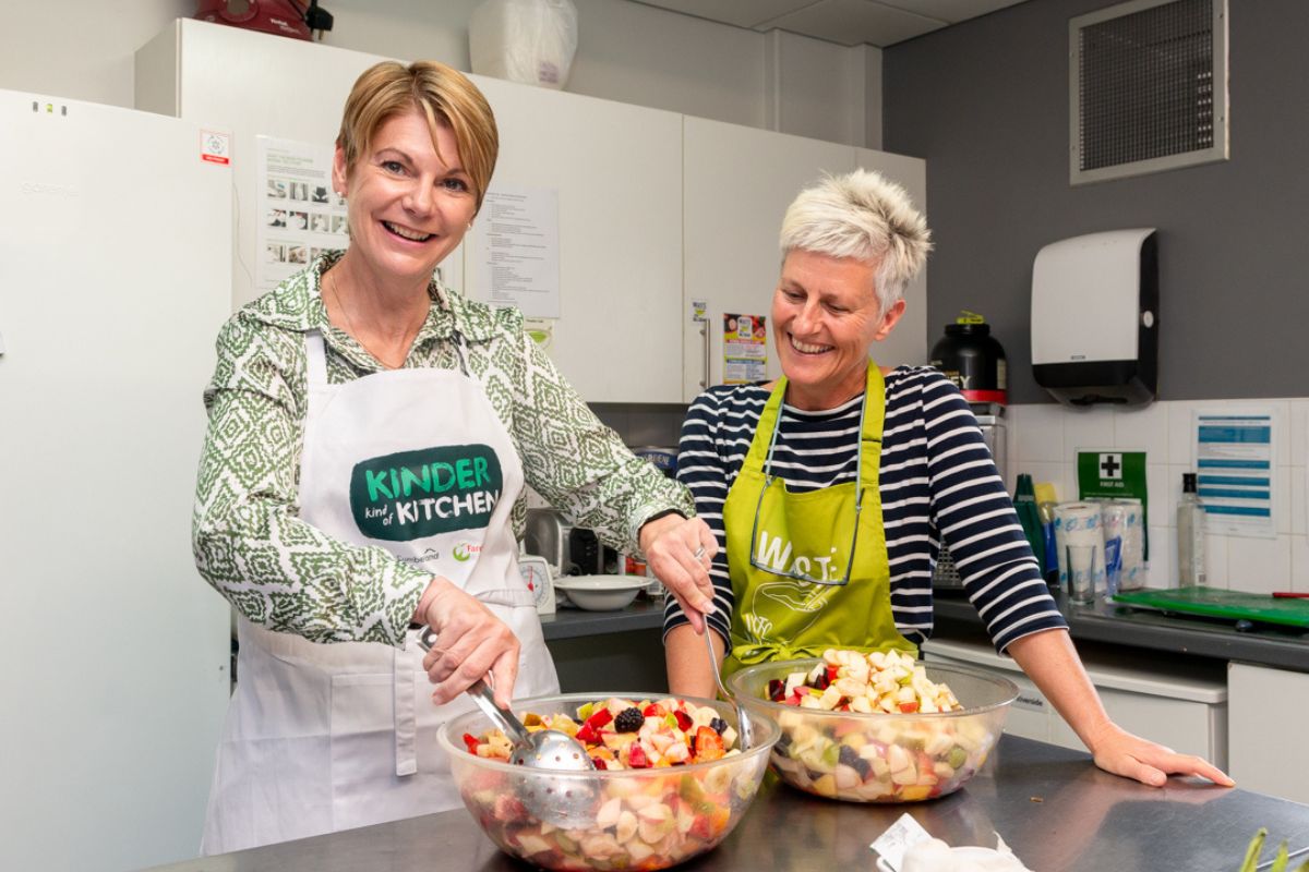 The launch of the Kinder Kind of Kitchen community initiative