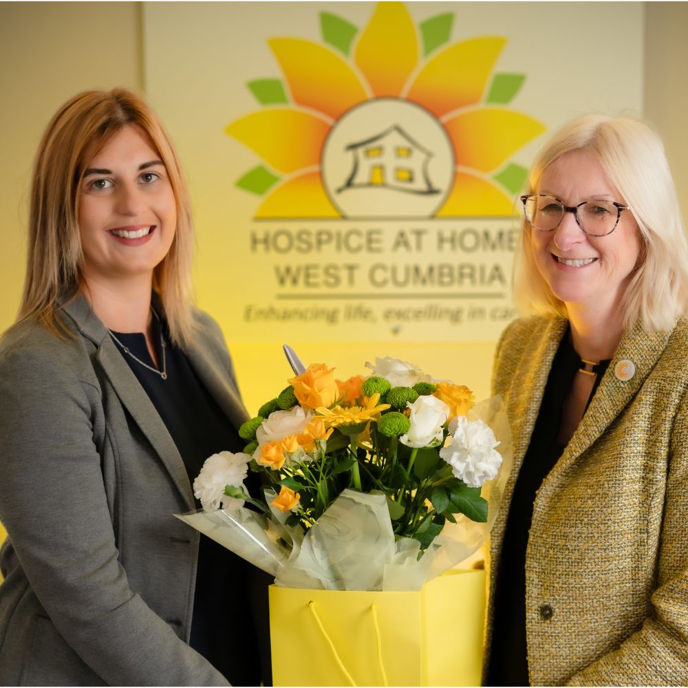 The Cumberland donates £18,000 to Hospice at Home West Cumbria