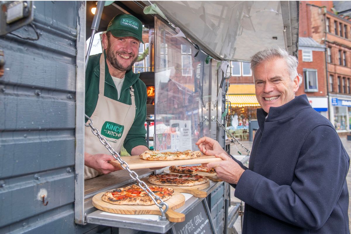 Des Moore, The Cumberland's CEO, in attendance at the World Kindness Day event