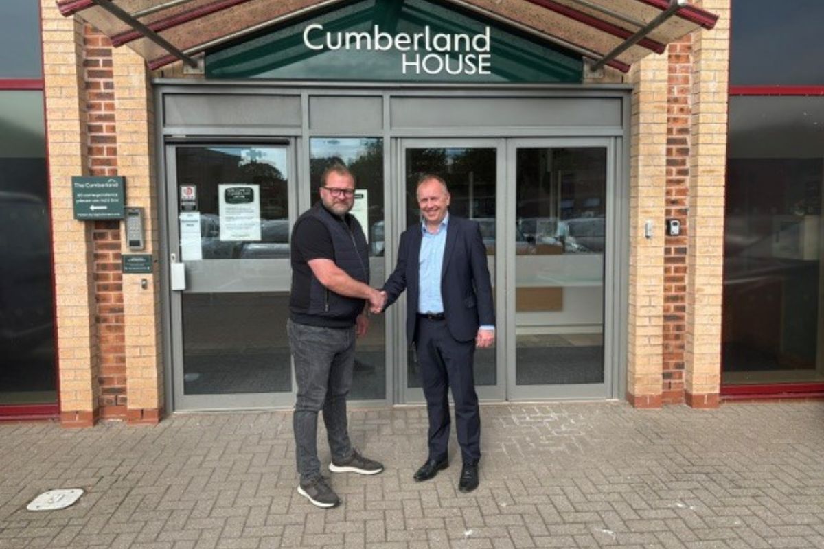 Scott McKerracher, Head of Commercial at The Cumberland and James Bridges, Head of Membership & Commercial at Cumbria Chamber of Commerce