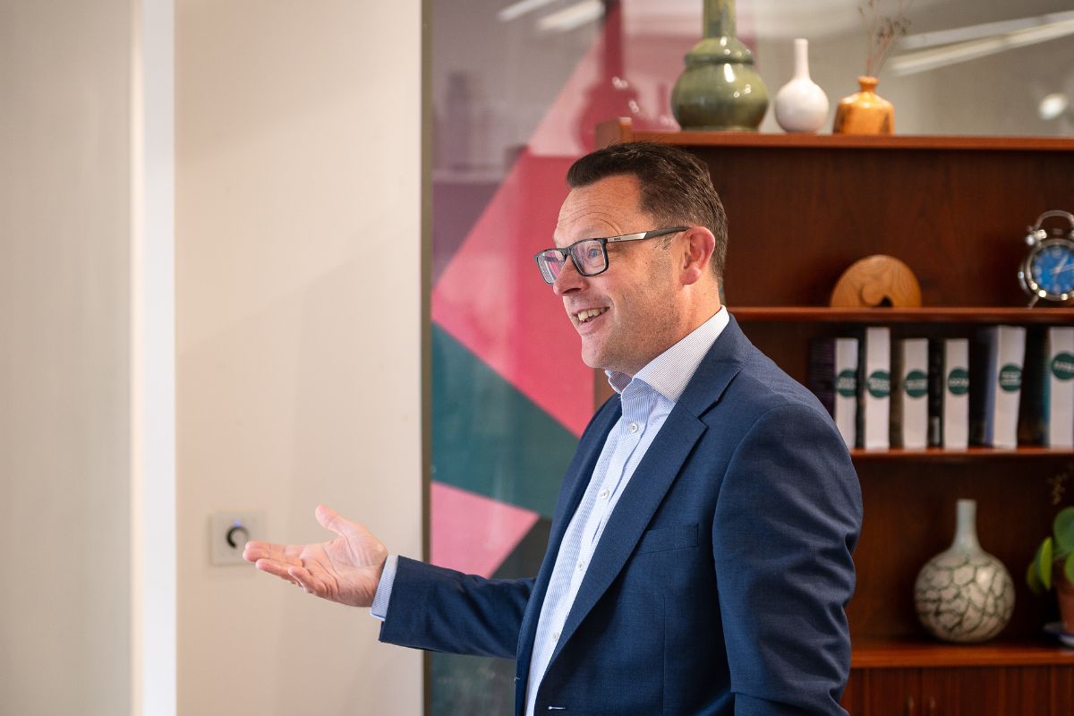 Stuart Miller, CEO of the Cumberland Building Society