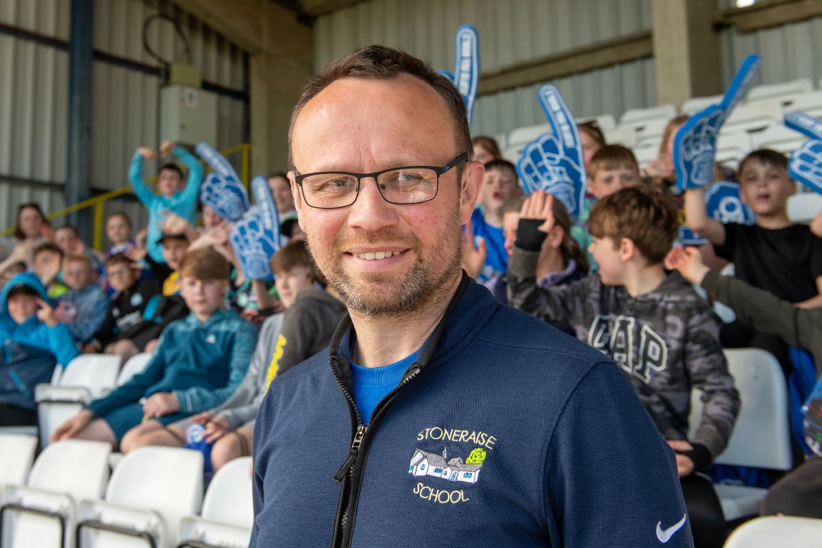 James Webb, deputy head at Stoneraise School
