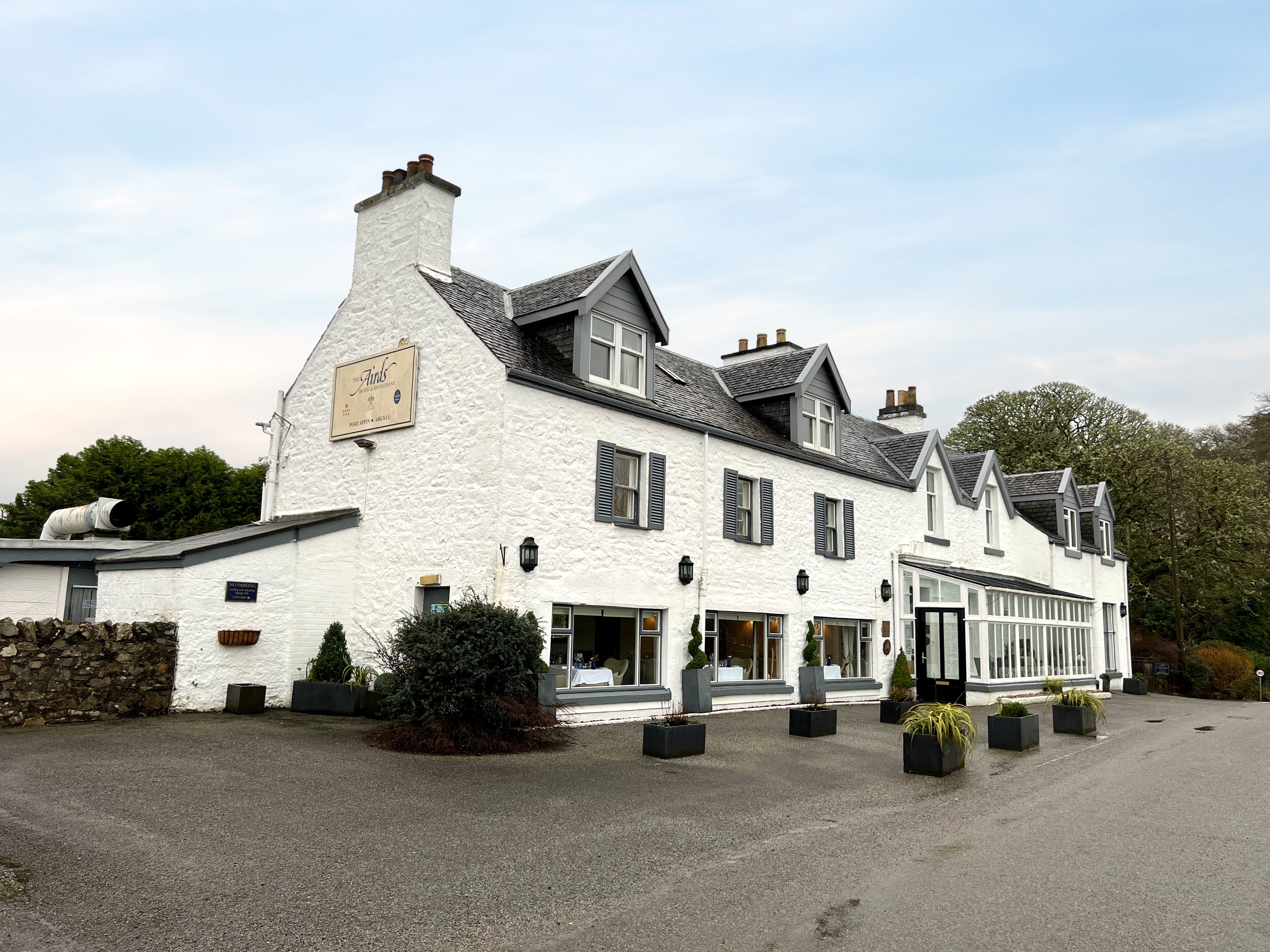 The Airds Hotel in Port Appin, near Oban