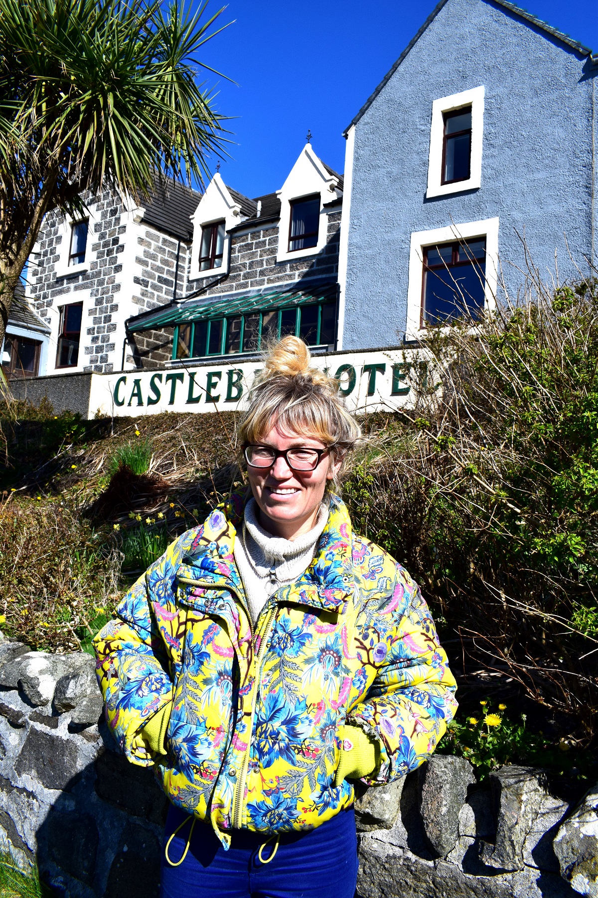 Nicola Souter, owner of Castlebay Hotel