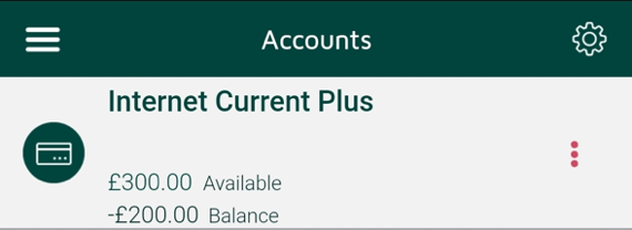 Mobile App Debit Balance before 30 June